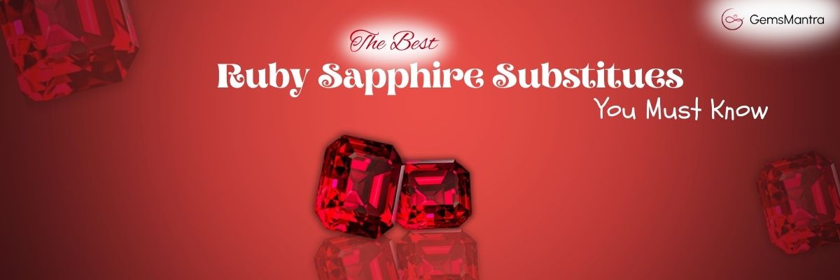 ruby stone substitutes
