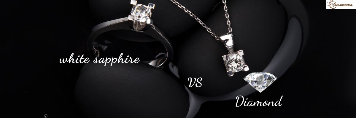 White sapphire vs Diamond