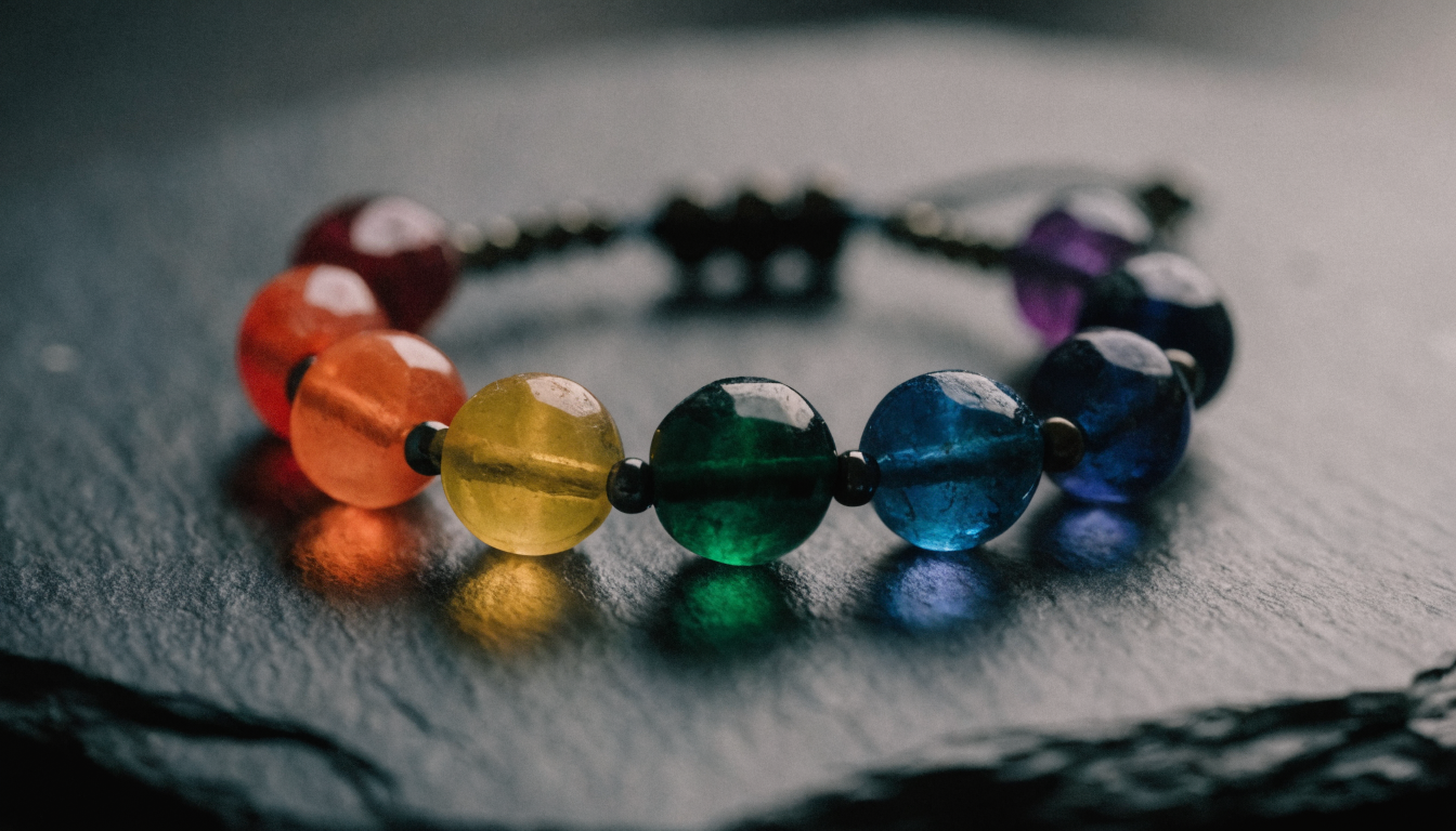 Natural 7 Chakra crystal bracelet — GemsMantra