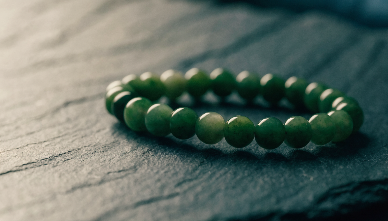 Natural Jade bracelet — GemsMantra