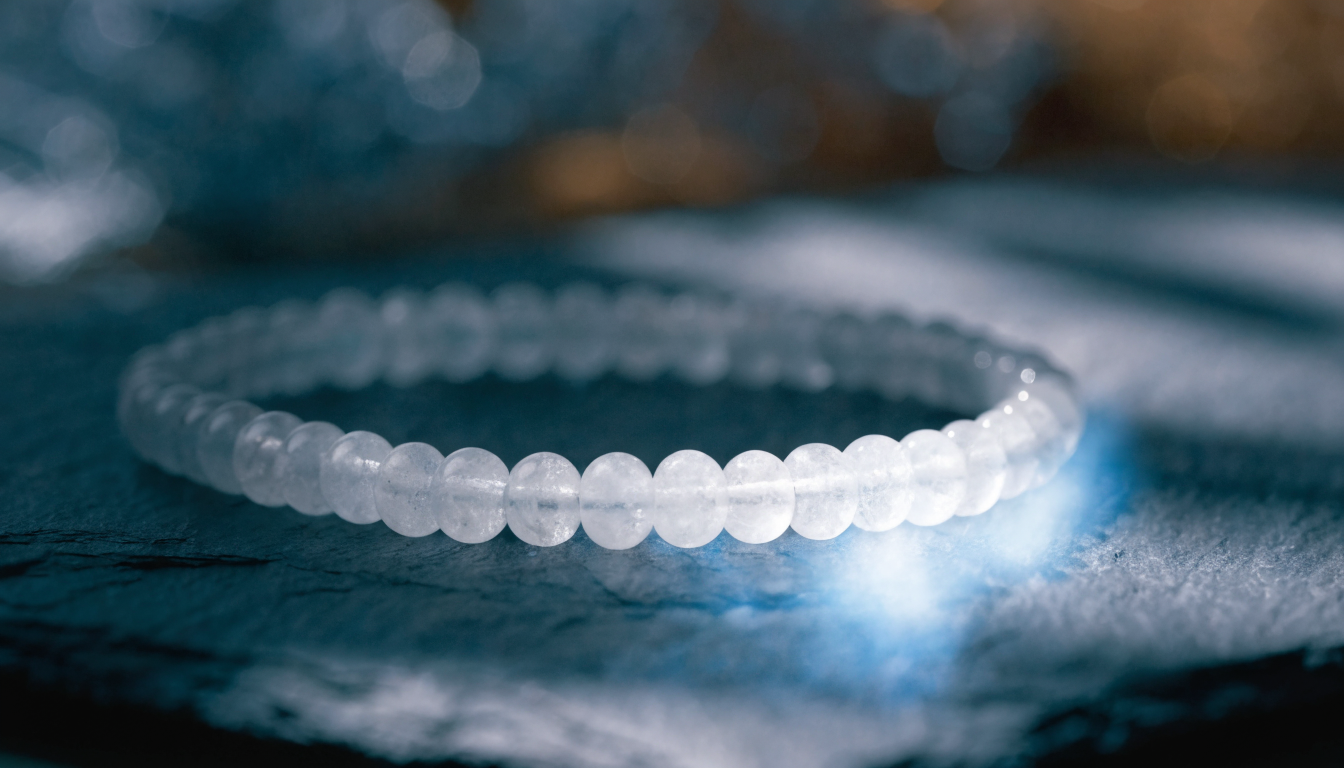 Natural Moonstone bracelet — GemsMantra