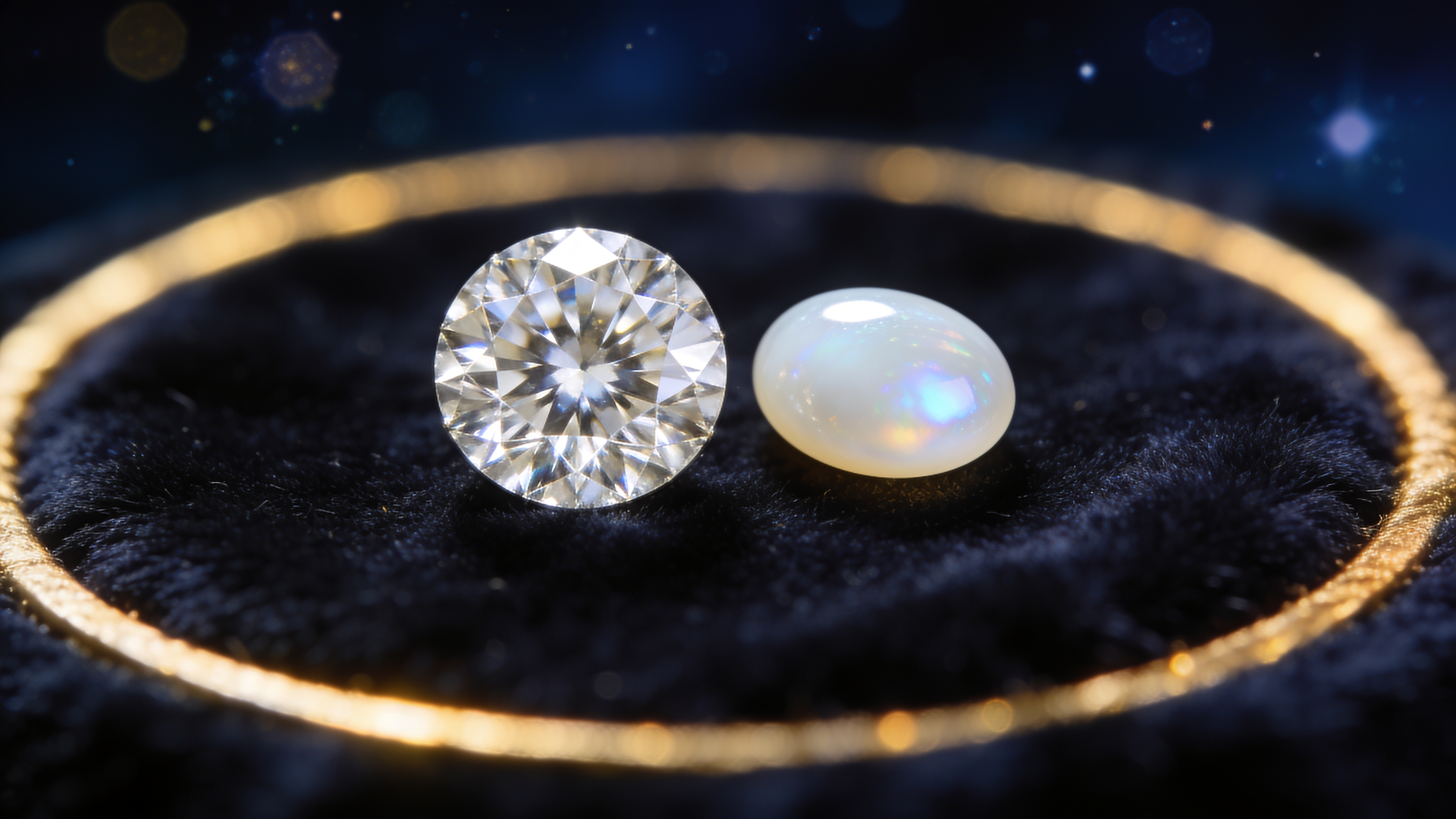 Lucky gemstones for Taurus (Vrishabh Rashi) — Diamond and Opal — GemsMantra