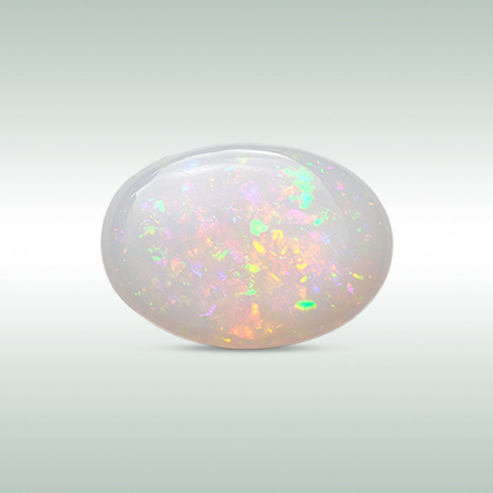 Fire White Opals