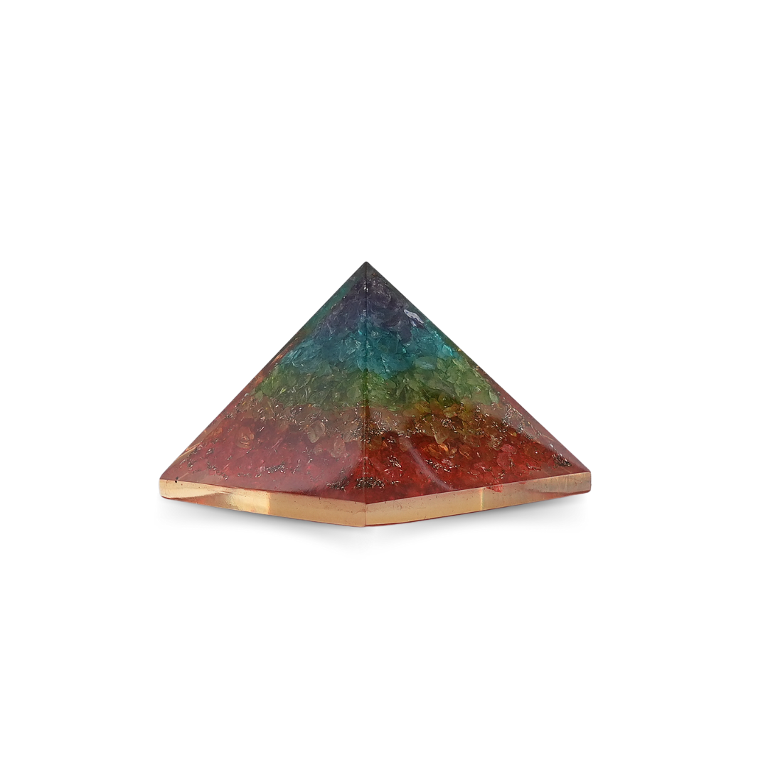 7 Chakra Chips Pyramid – for Vastu