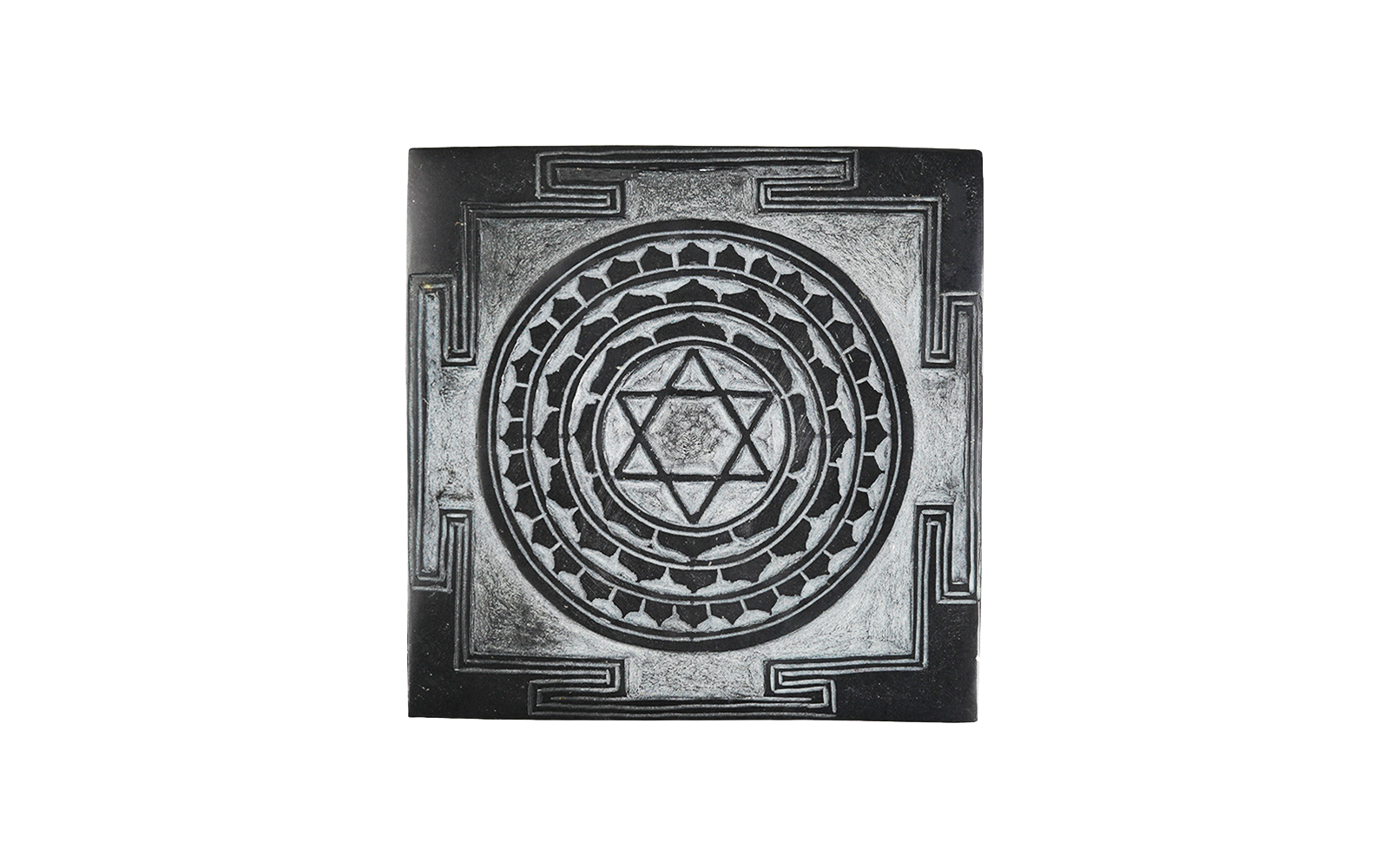 Shaligram Kuber Yantra – Handmade, for Wealth & Puja