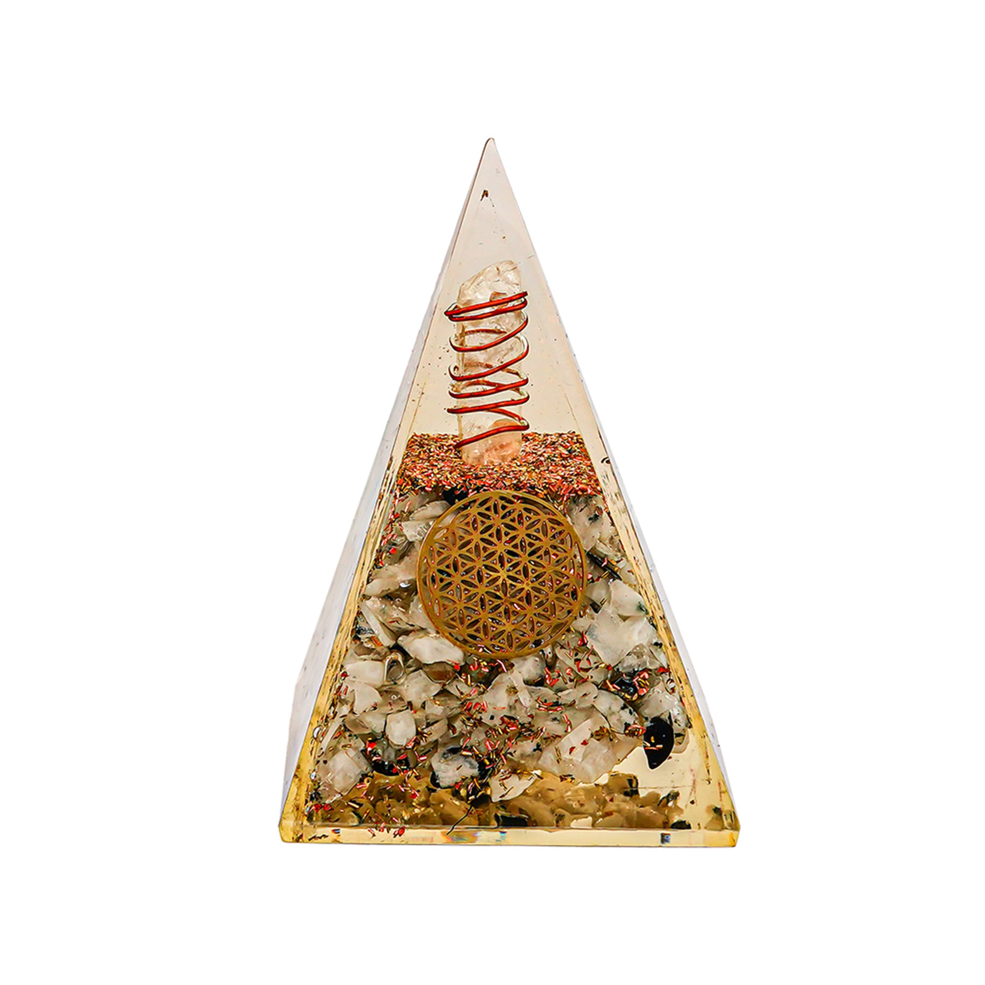 Rainbow Moonstone Nubian Pyramid – for Vastu