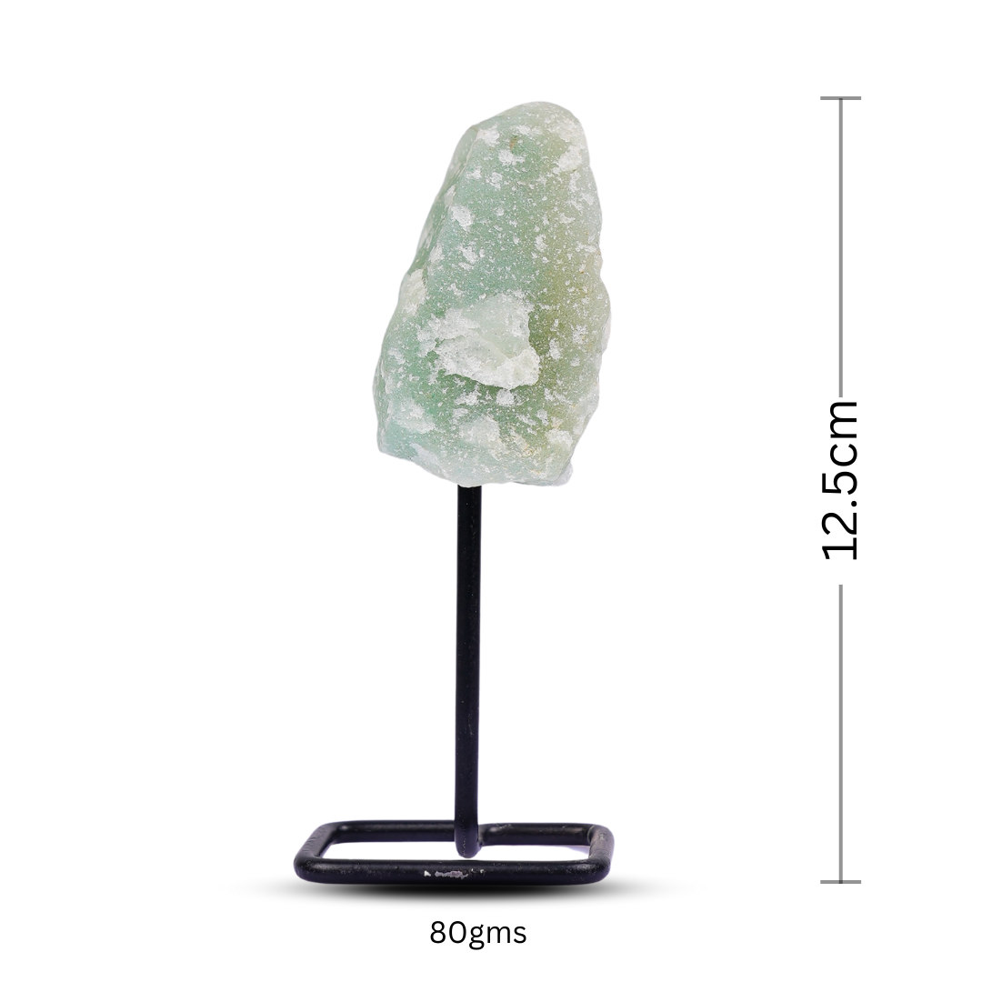 Green Aventurine Raw Stone Stand – for Vastu