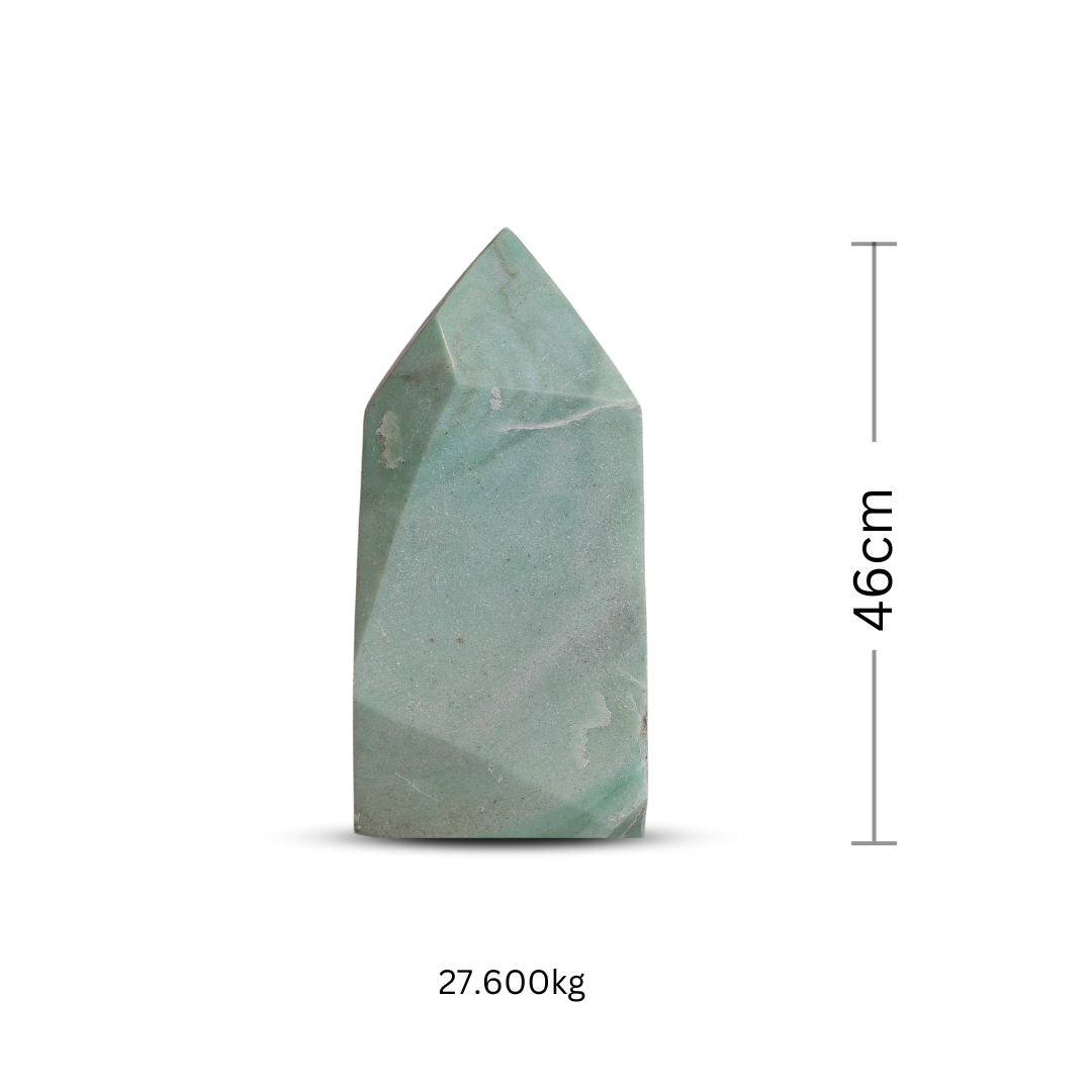 Green Aventurine Freeform Tower Point – for Vastu