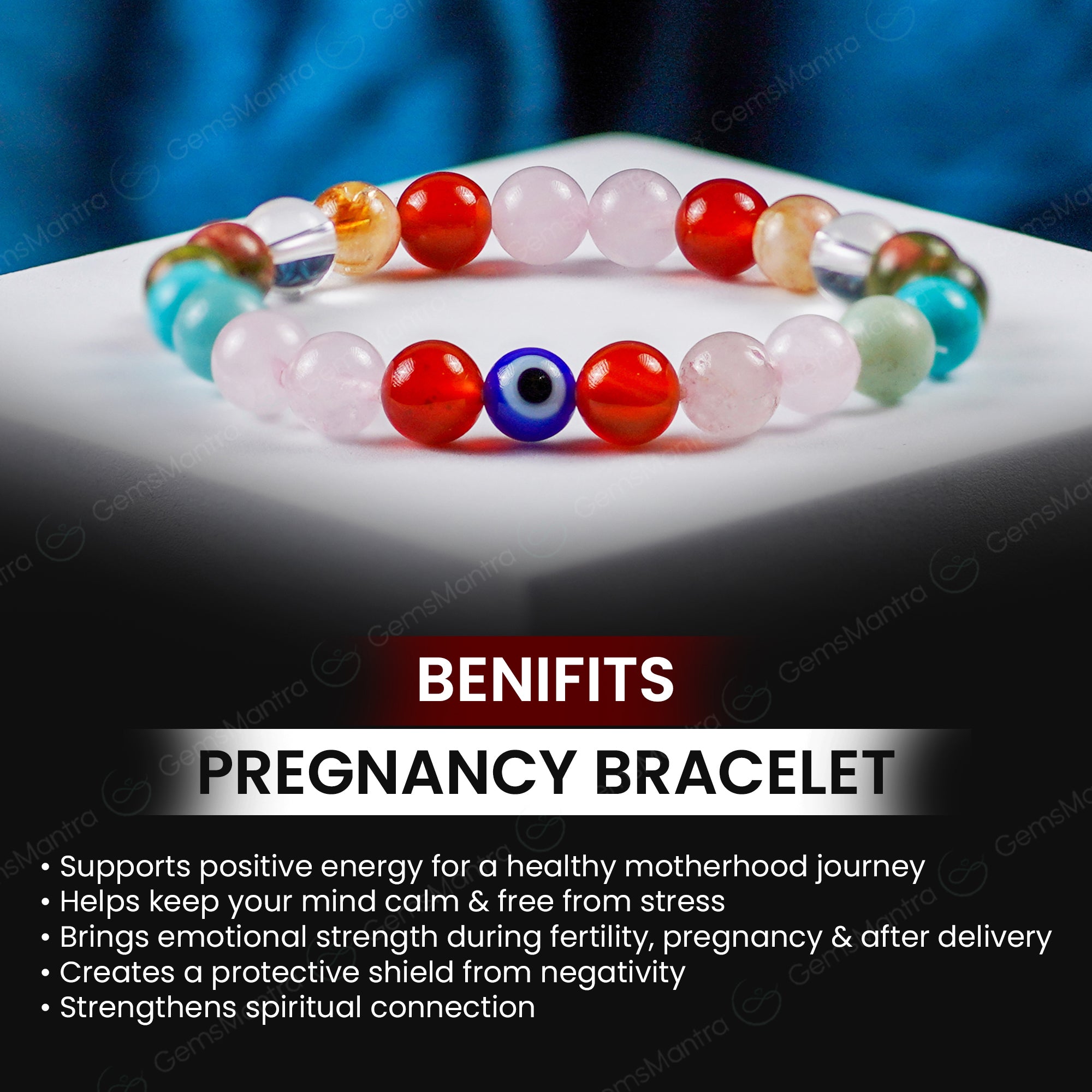 Original Pregnancy Bracelet - For Divine Blessings for Fertility & Pregnancy with Certificate