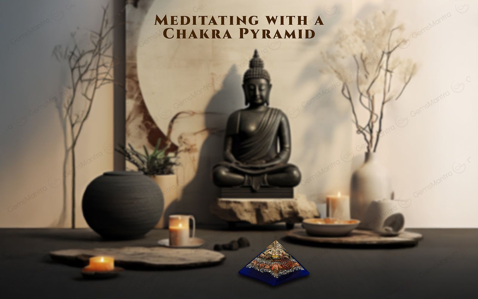 Multi Tourmaline Pyramid