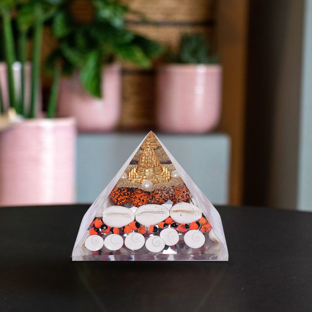Orgonite Laxmi Pyramid – for Wealth & Positive Energy