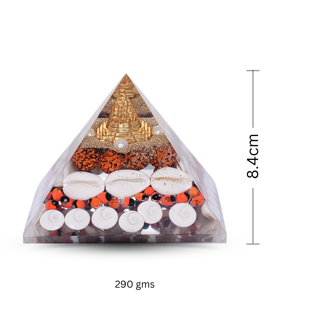 Orgonite Laxmi Pyramid – for Wealth & Positive Energy