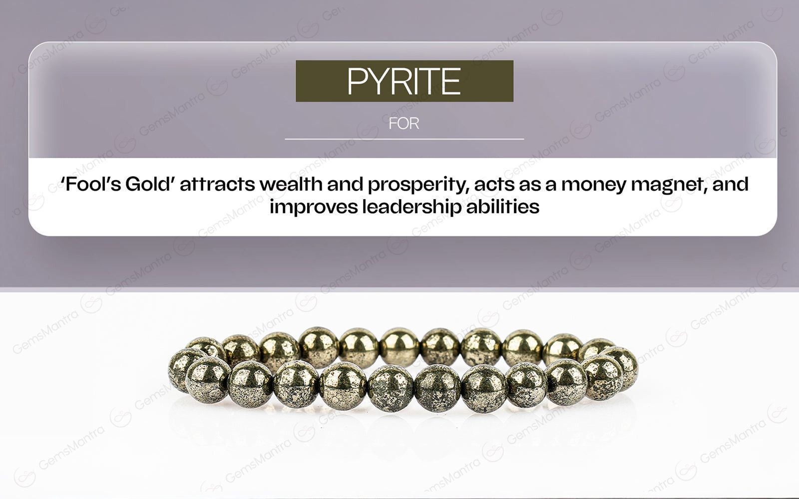 Pyrite Bracelet