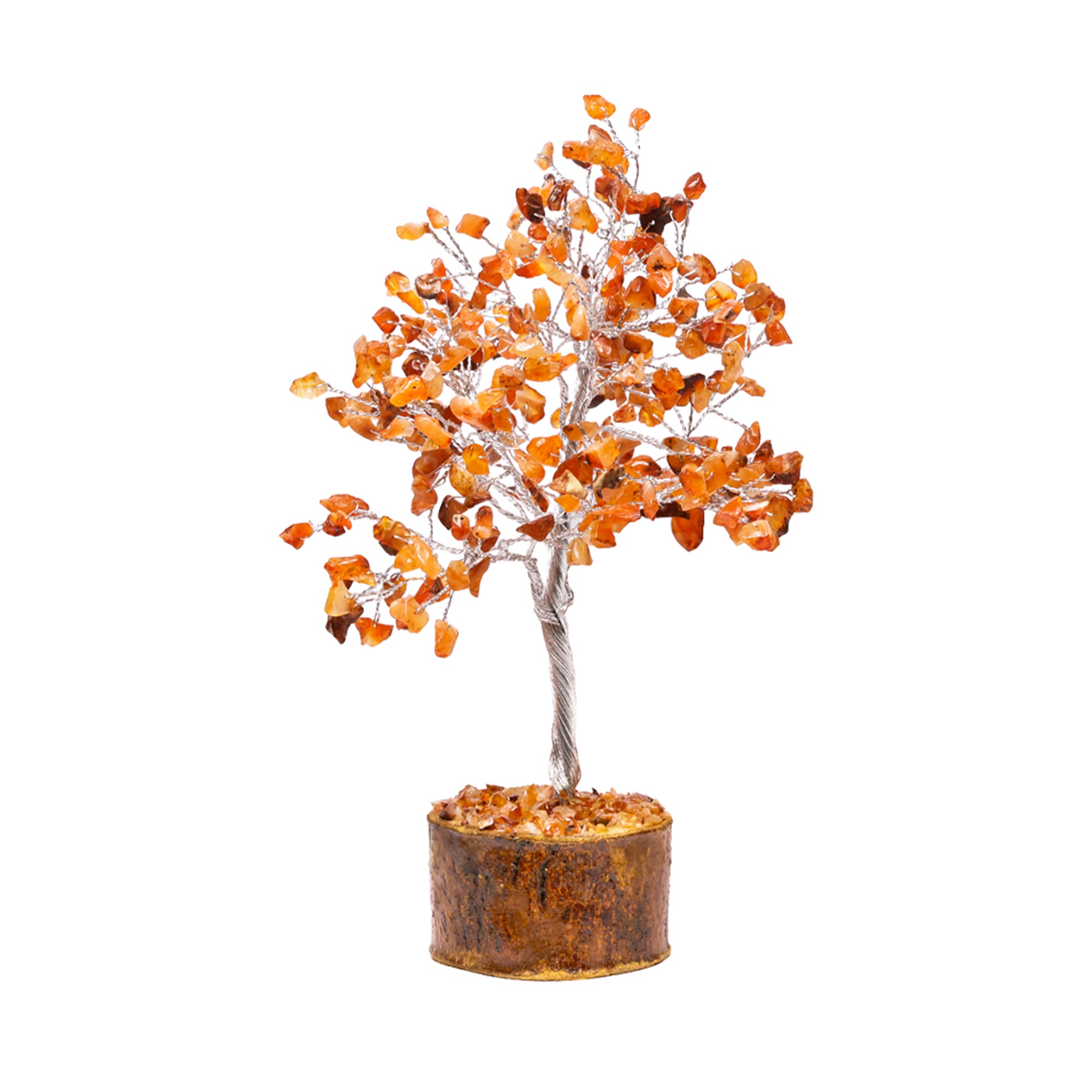 Carnelian Crystal Tree – Large, for Vastu