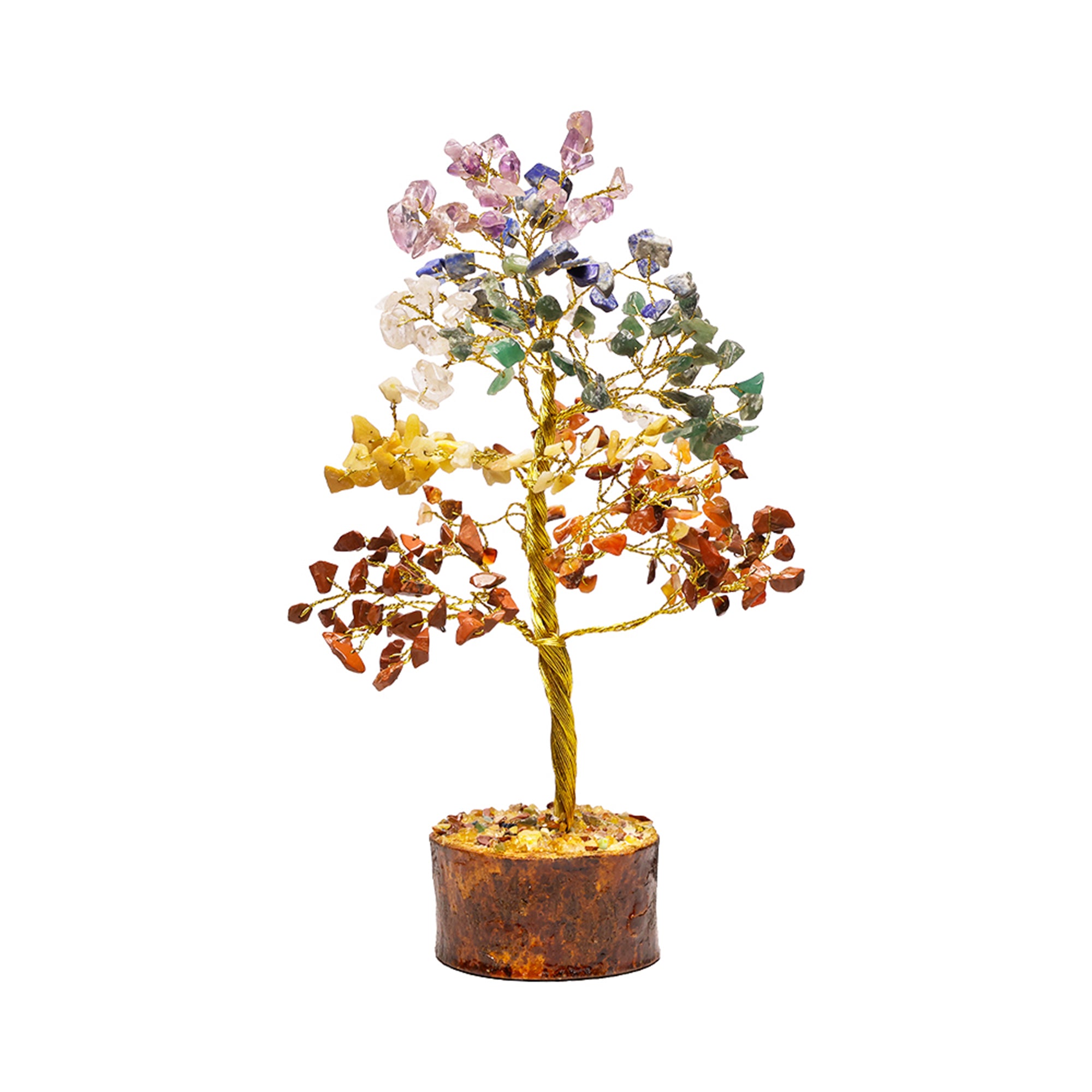 Seven Chakra Crystal Tree – Large, for Vastu