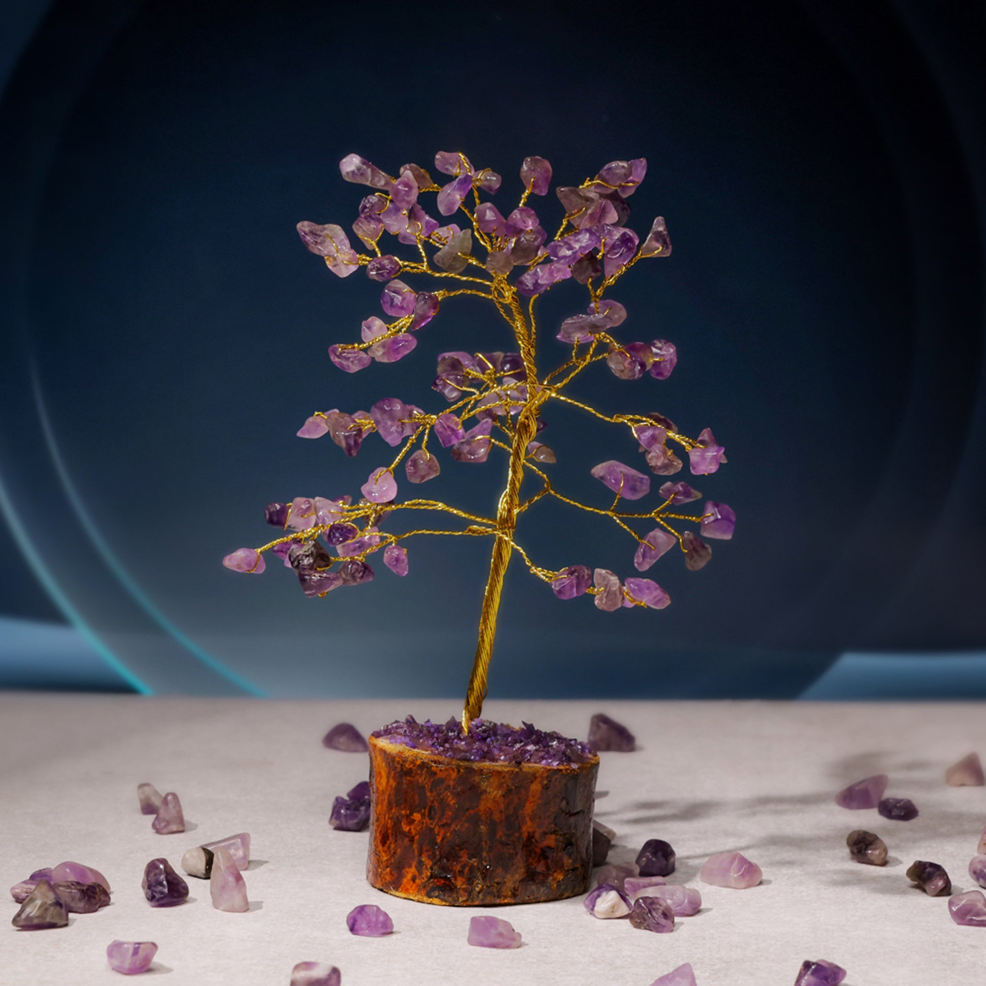 Amethyst Crystal Tree – Small, for Vastu