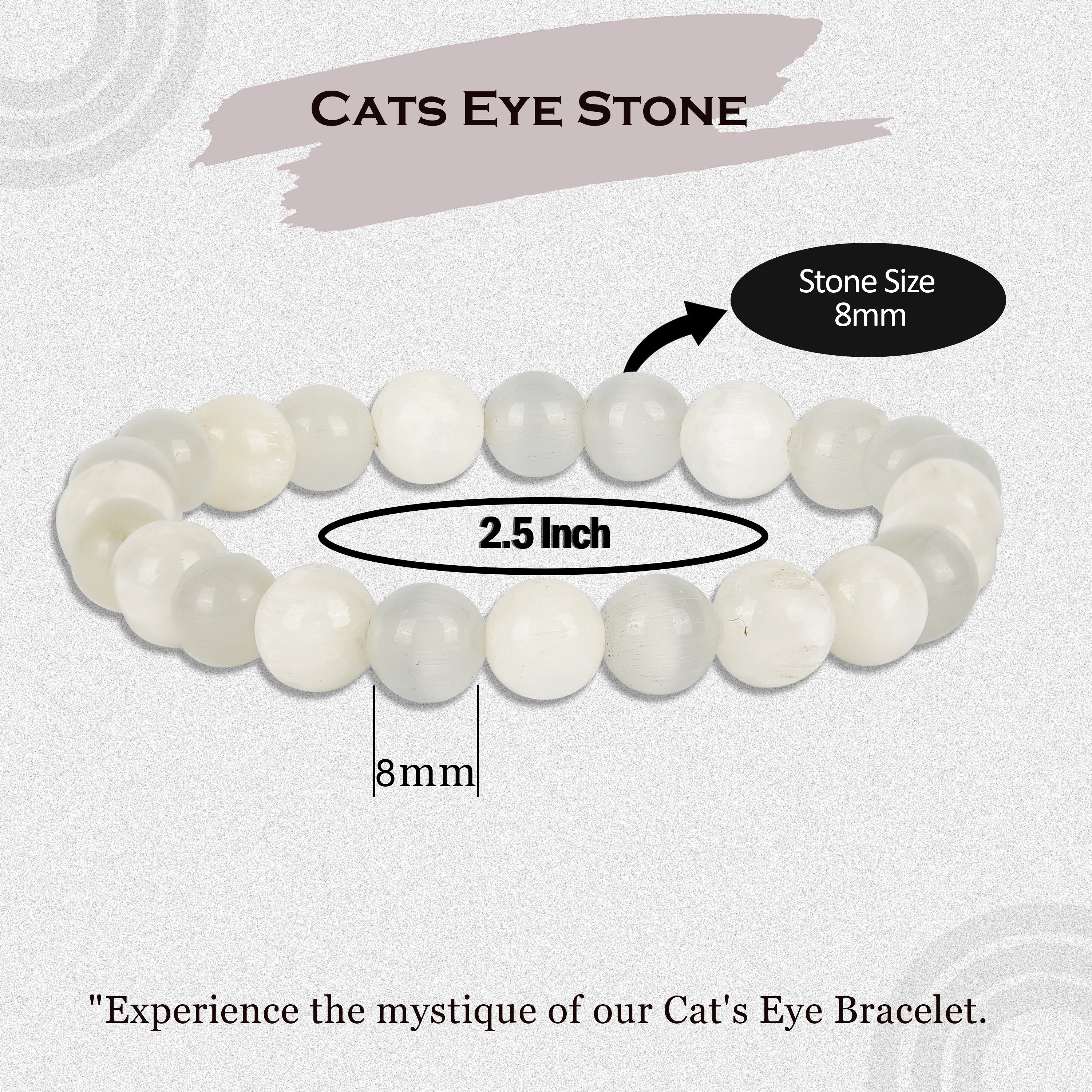 Cat's eye bracelet