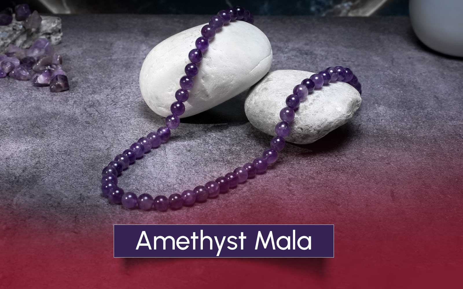 Amethyst Mala