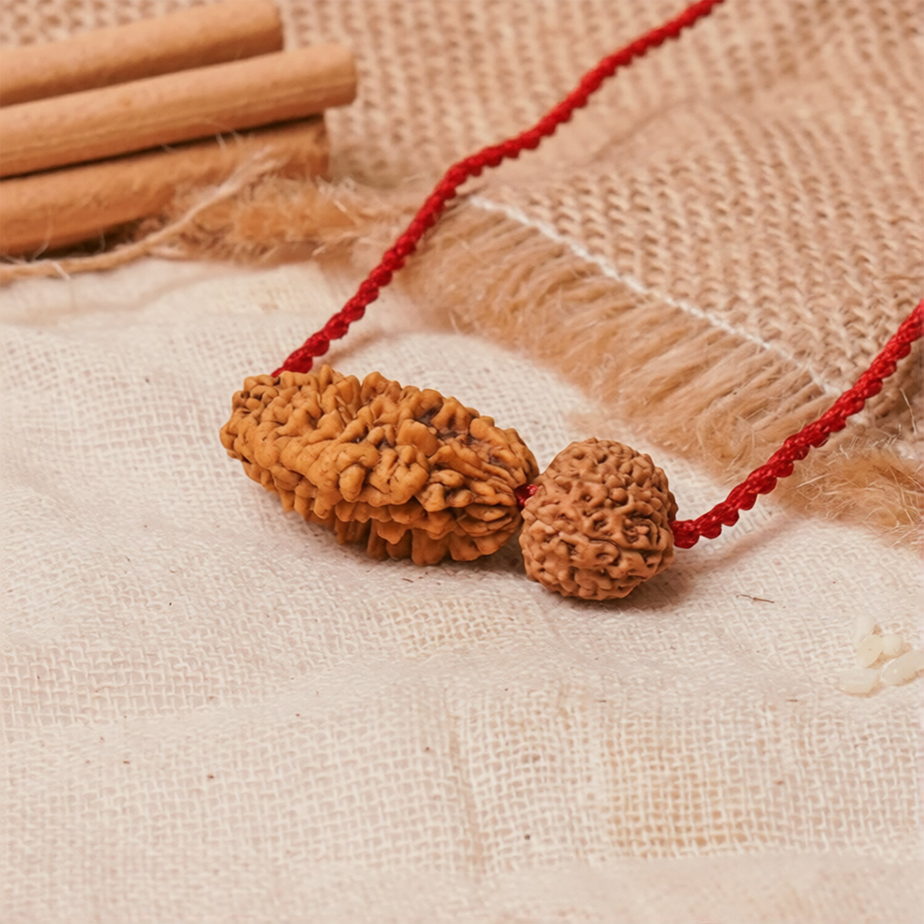 Chandra-Shani Dhairya Shakti Kavach – 2 & 14 Mukhi Rudraksha