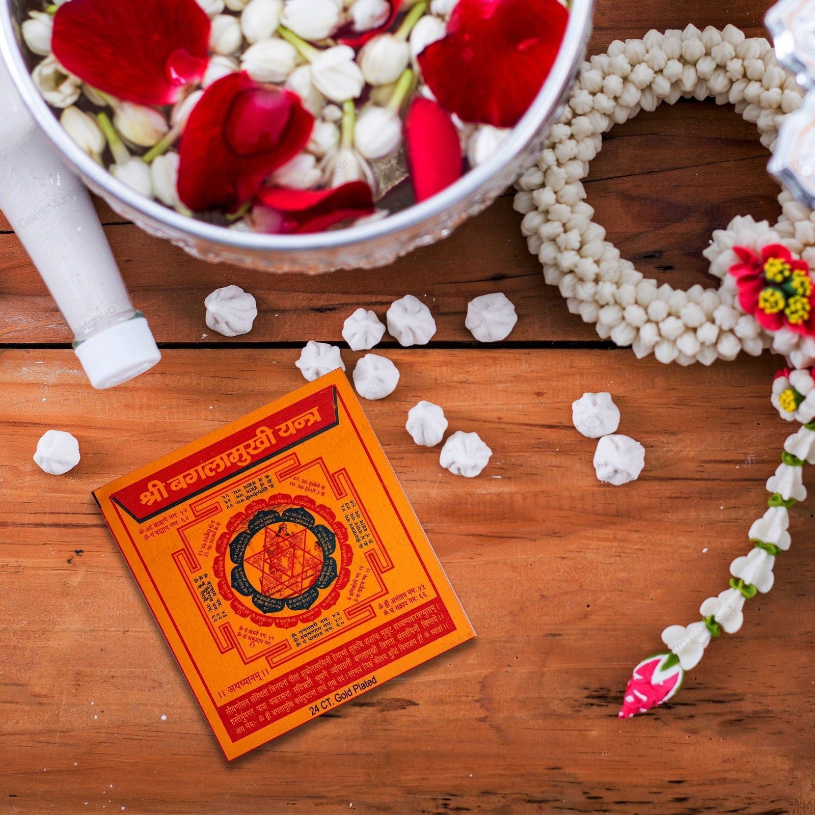 Bangla Mukhi Yantra - Gemsmantra