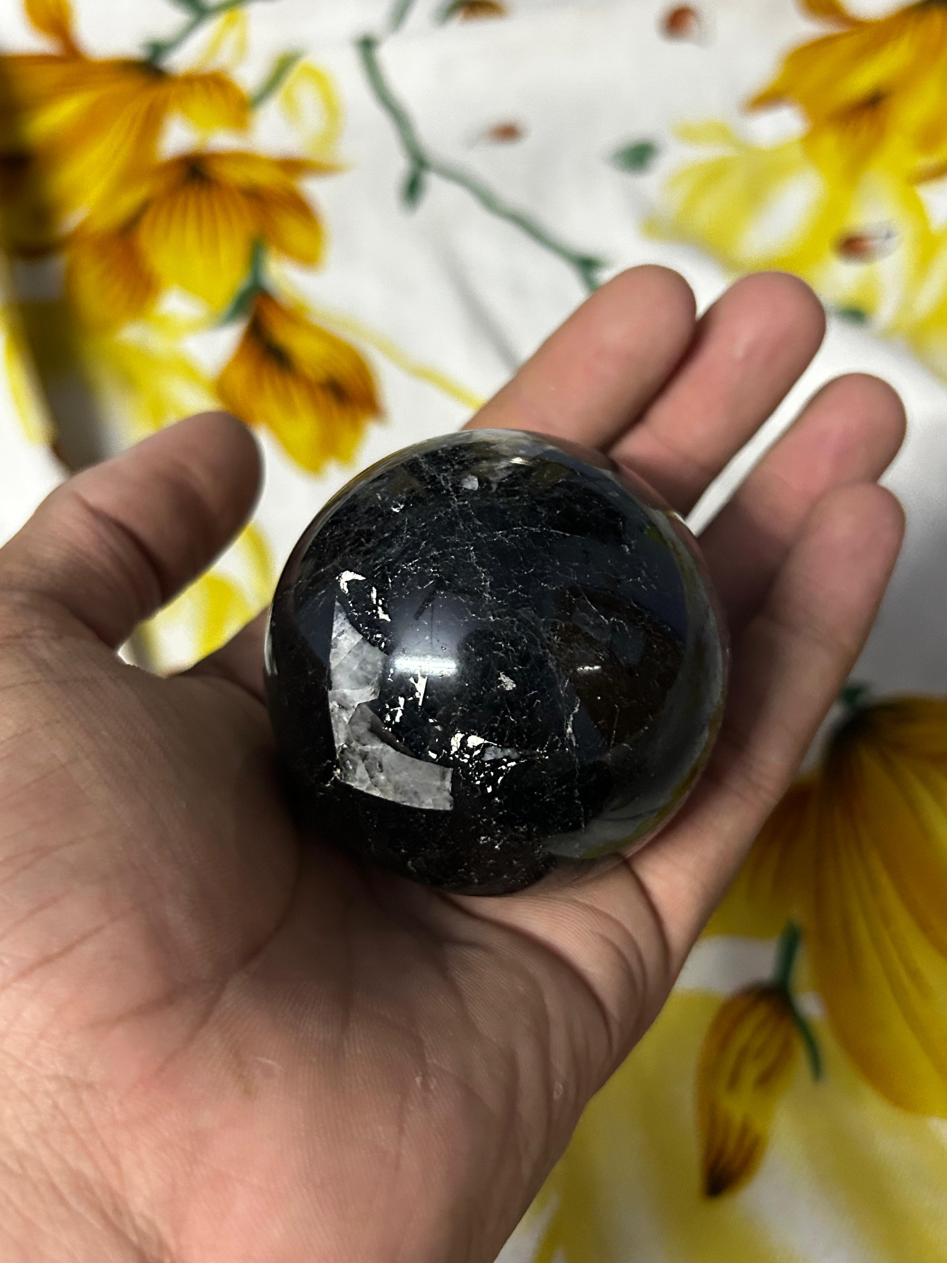 Black Tourmaline Sphere Ball