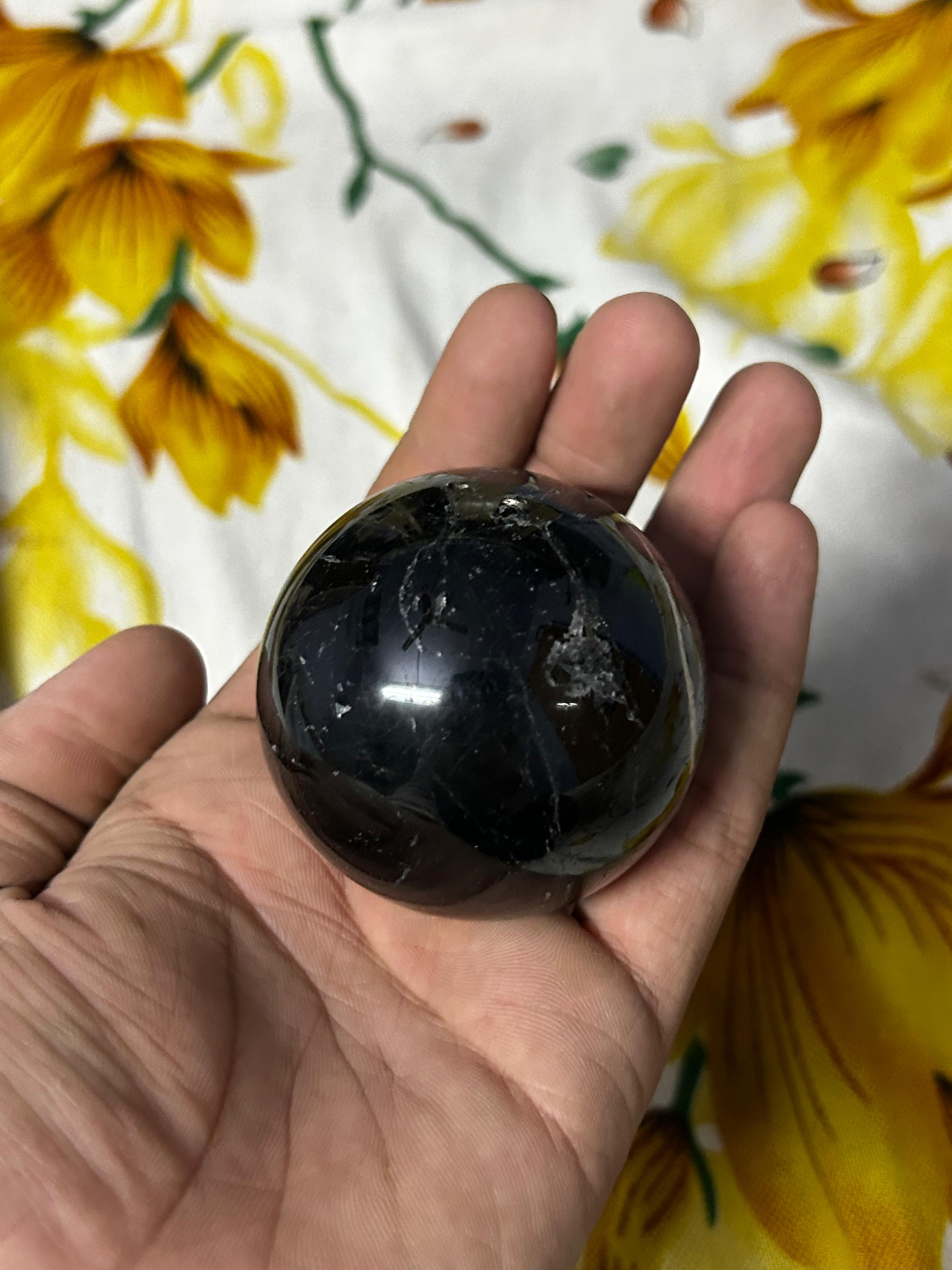 Black Tourmaline Sphere Ball