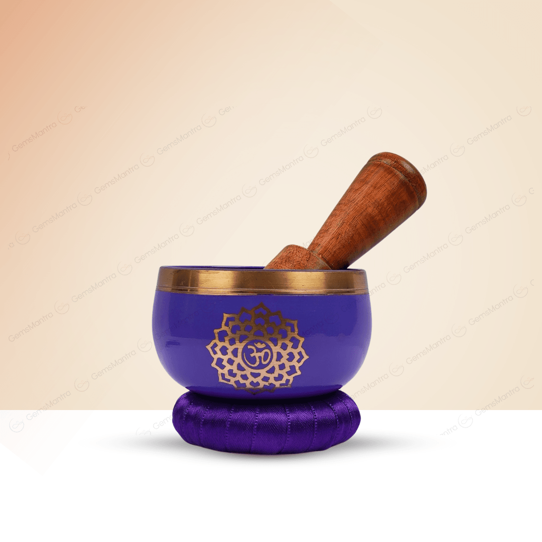 Crown Chakra Singing Bowl - Gemsmantra