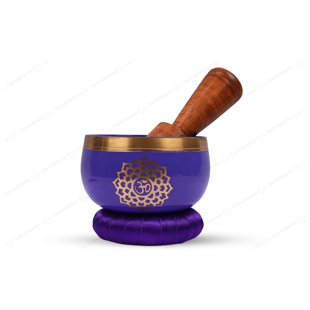 Crown Chakra Singing Bowl - Gemsmantra