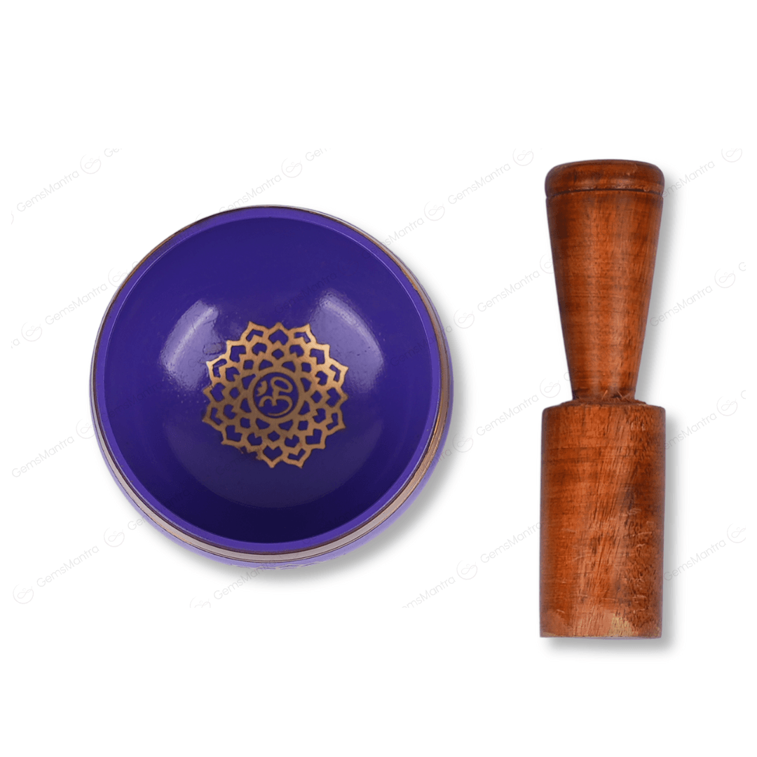 Crown Chakra Singing Bowl - Gemsmantra