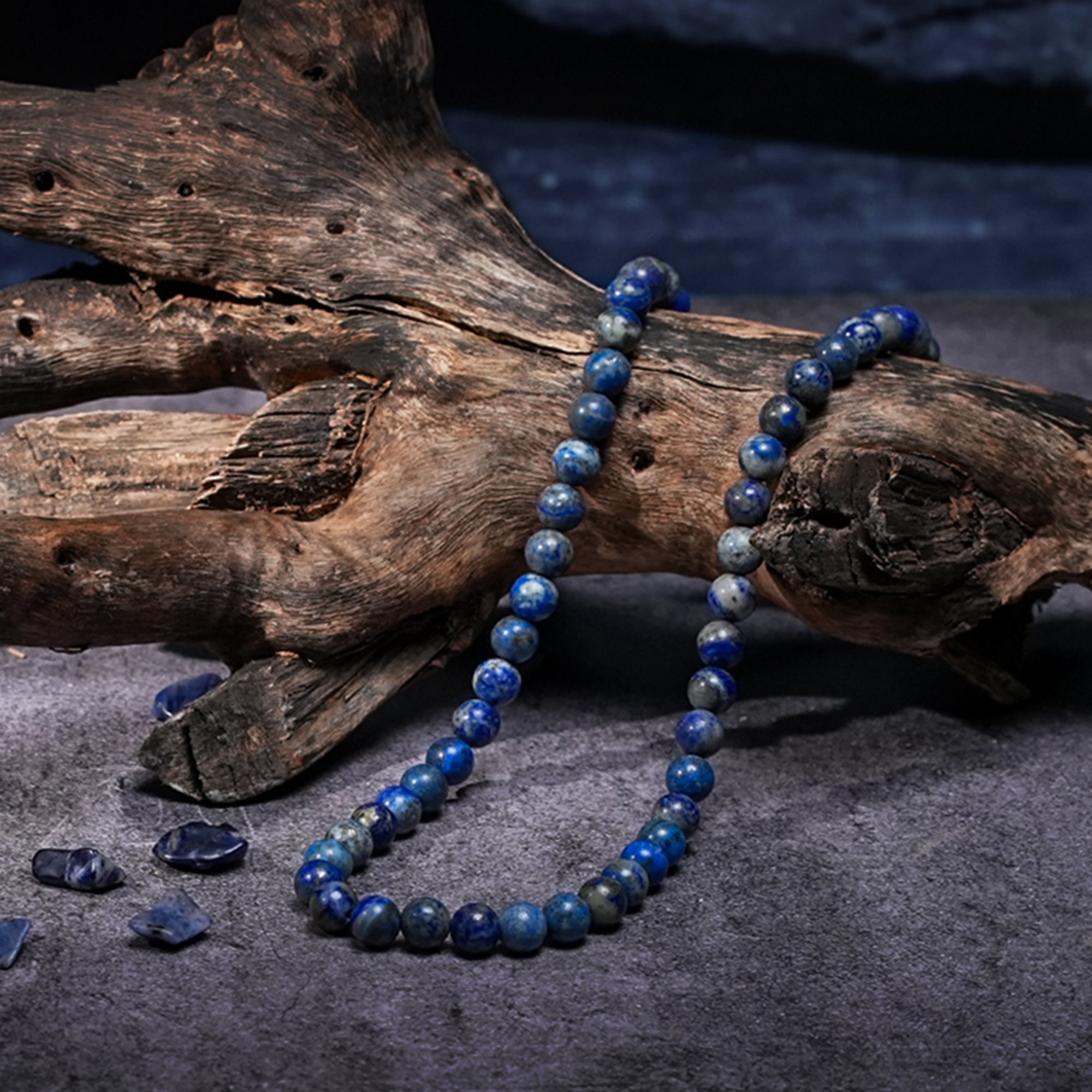 Lapis Lazuli Mala