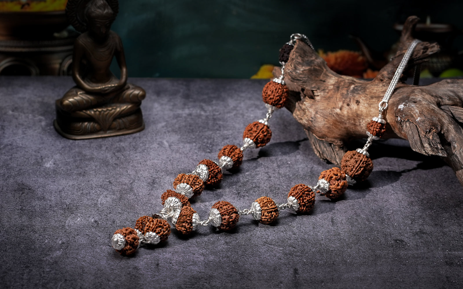 1-14 Mukhi Rudraksha Mala (Siddha Mala)