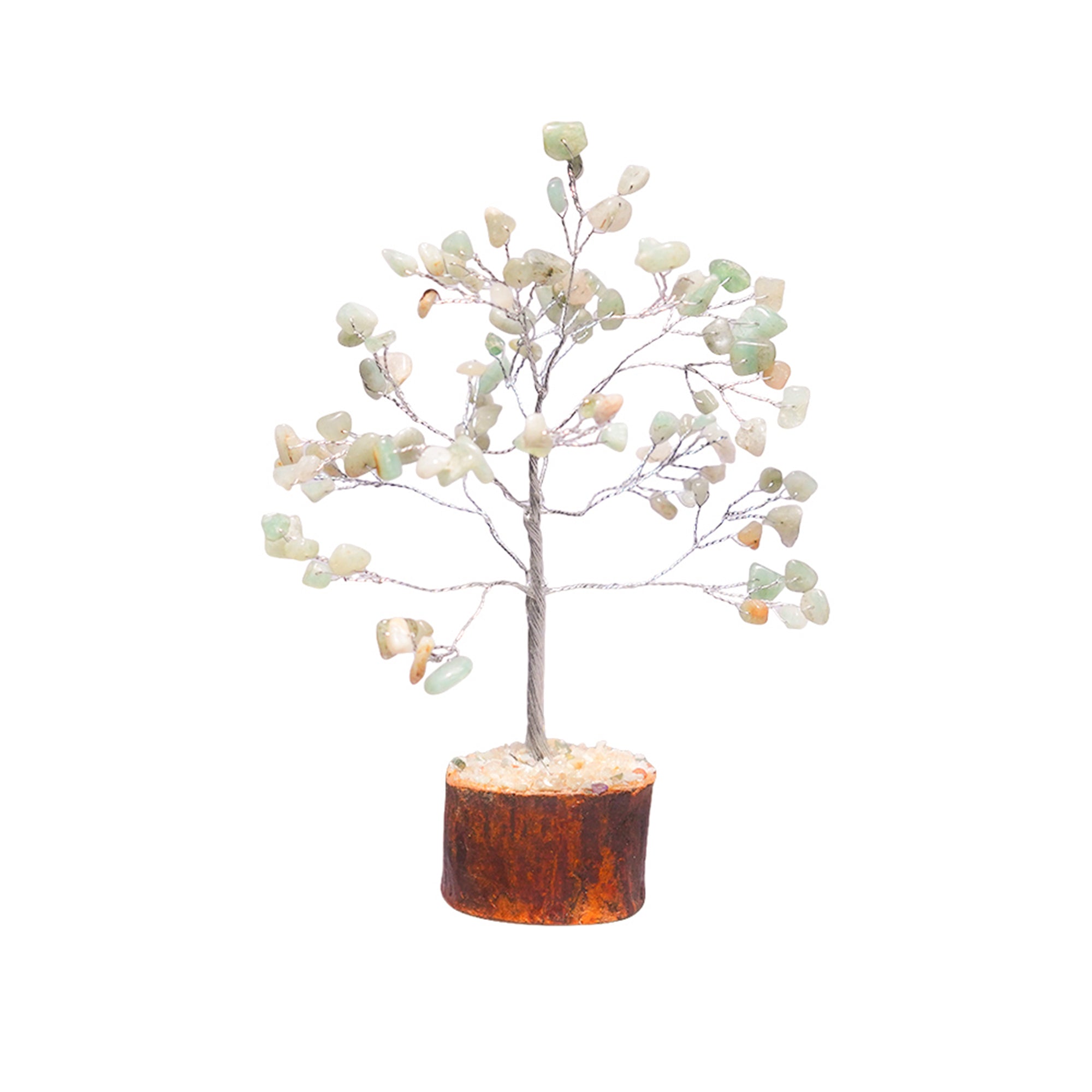 Green Aventurine Crystal Tree – Small, for Vastu