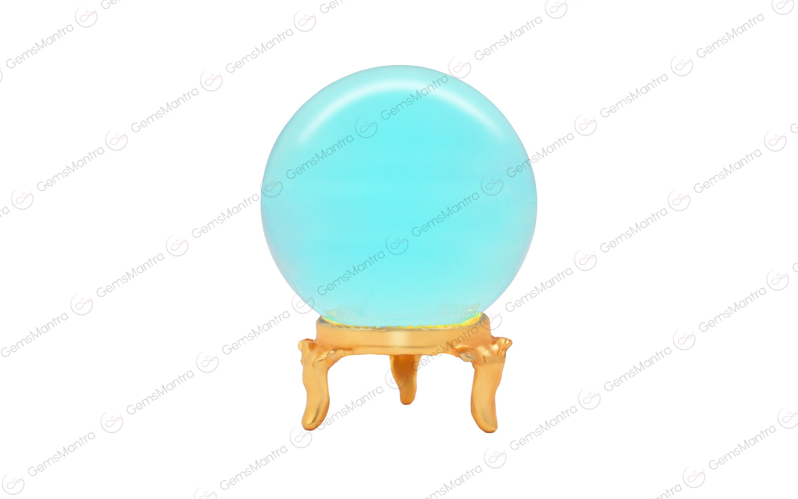Aqua Obsidian Sphere/Ball