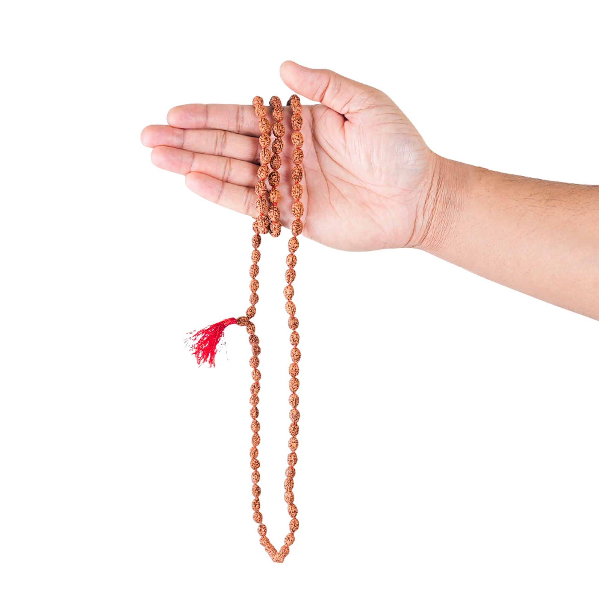 3 Mukhi Rudraksha Mala, for Japa