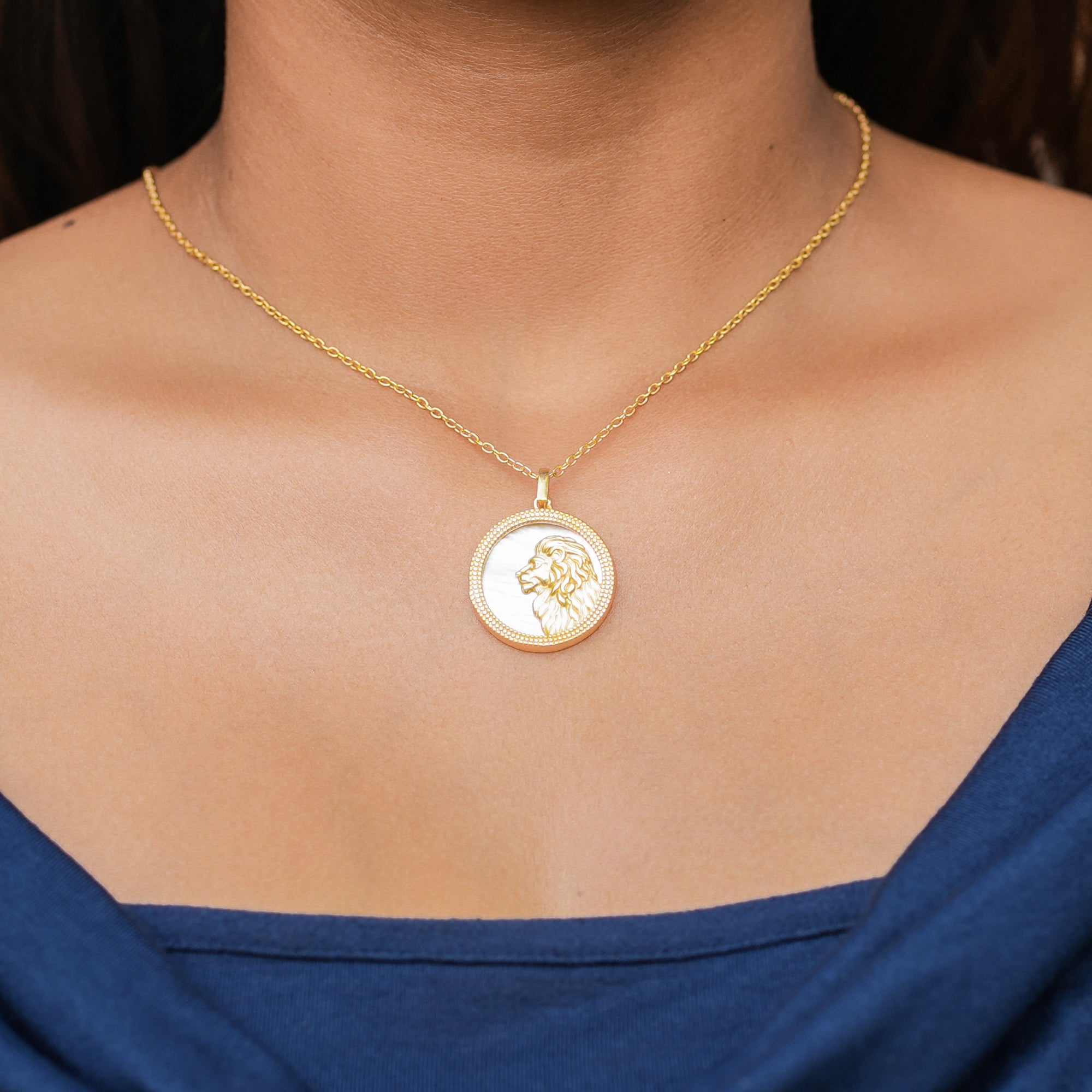 Leo Pendant for Confidence and Grace