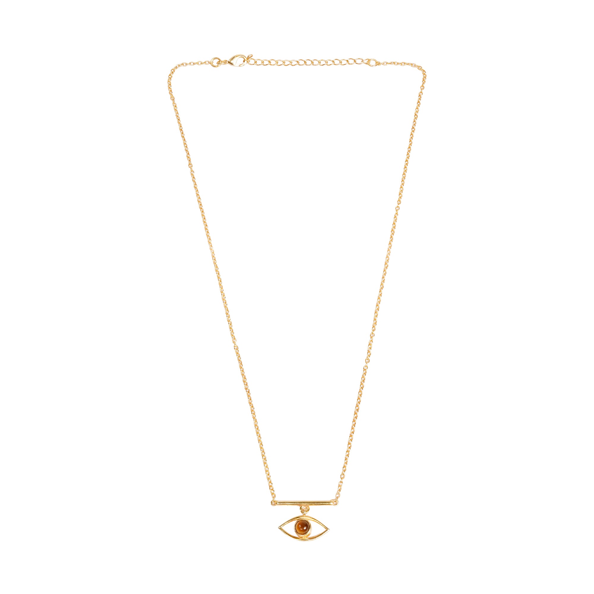 Tiger Eye Protection Pendant Necklace | Everyday Protection Jewelry