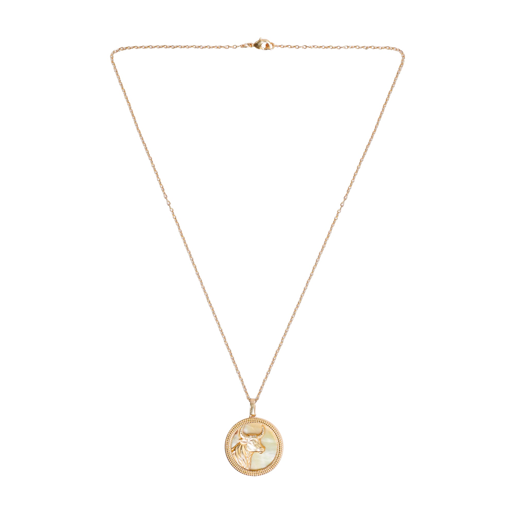 Taurus Pendant for Grounding and Serenity