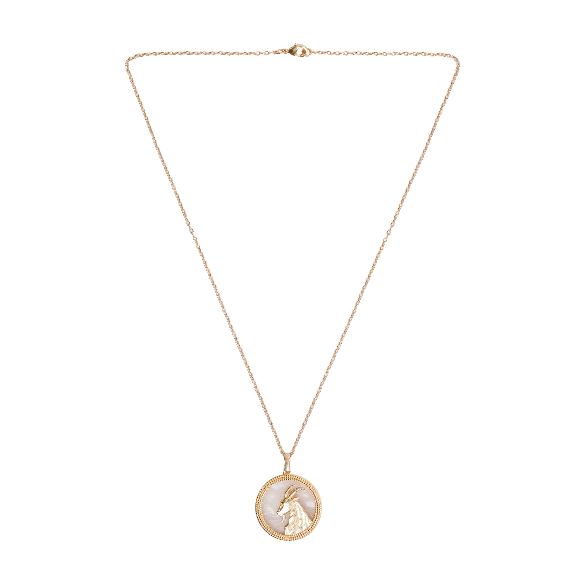 Capricorn Pendant for Ambition and Self-Care