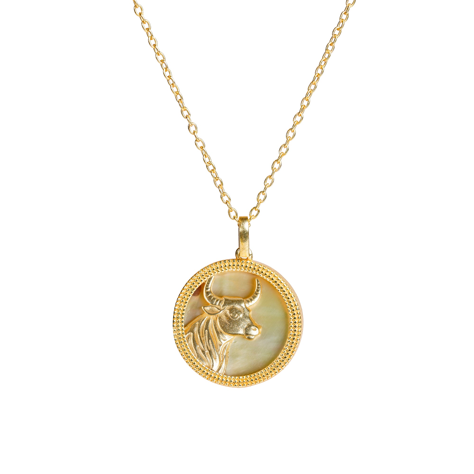 Taurus Pendant for Grounding and Serenity