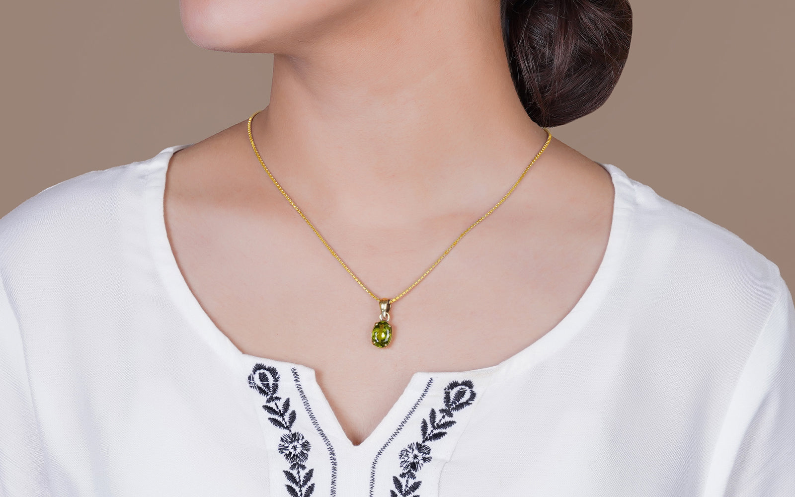 Peridot Pendant - 4.55 Carats