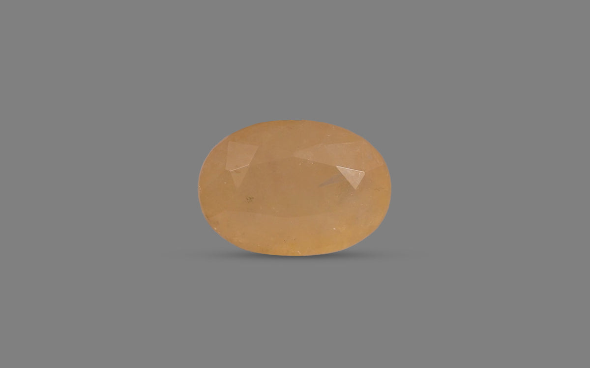 Yellow Sapphire (Pukhraj) – 6.12 Carat / 6.79 Ratti
