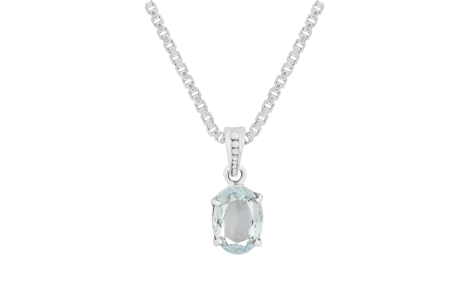 Aquamarine Pendant - 4.86 Carats