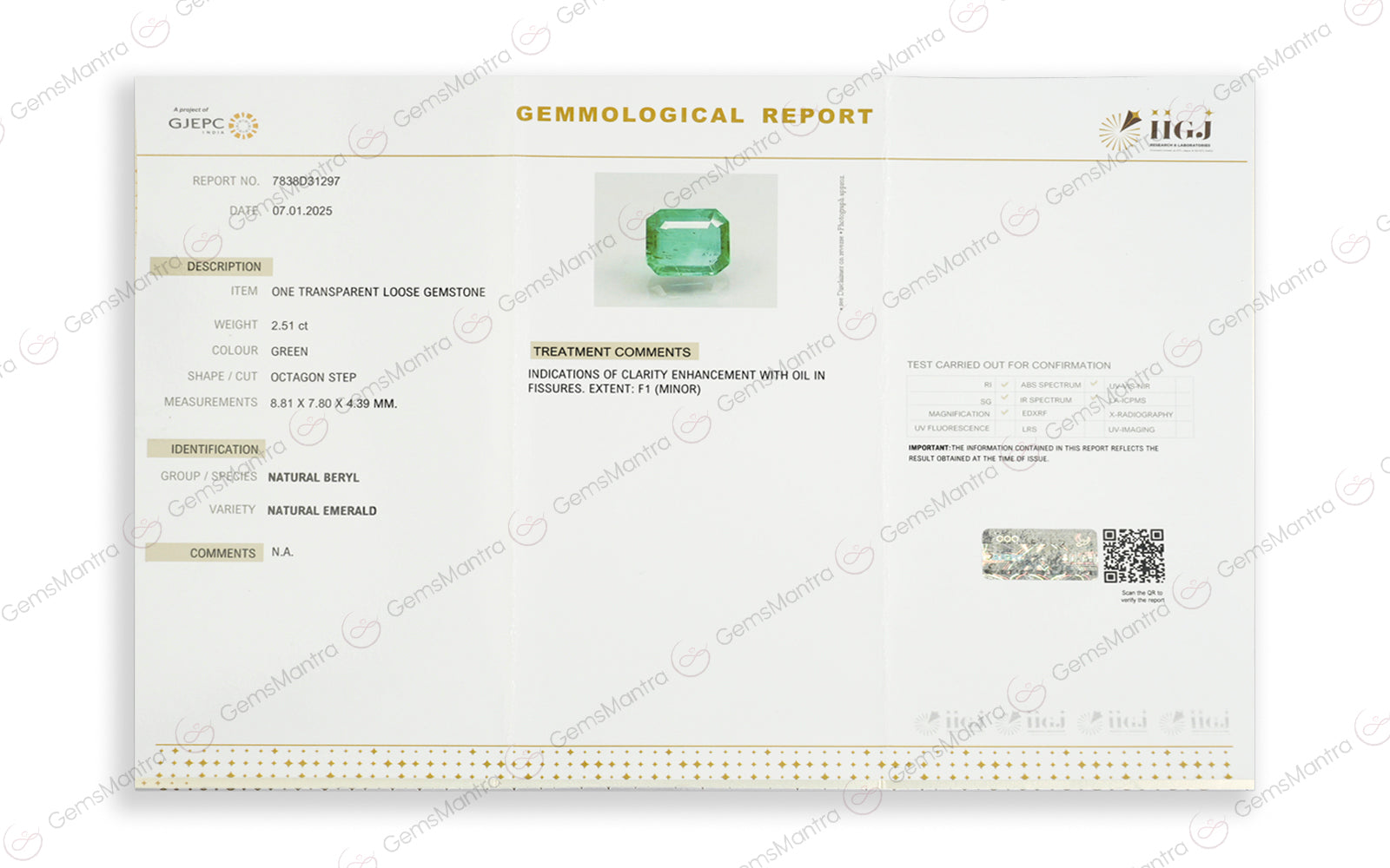 Emerald - 2.51 Carats