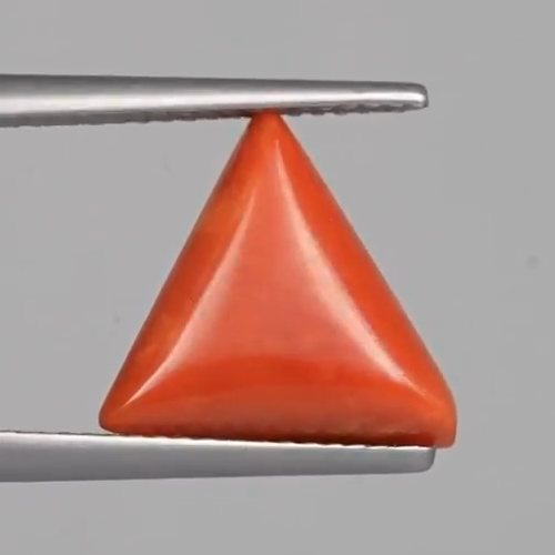 Red Coral - 4.7 Carats – original product close-up 2
