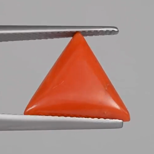 Red Coral - 5.08 Carats – original product close-up 2