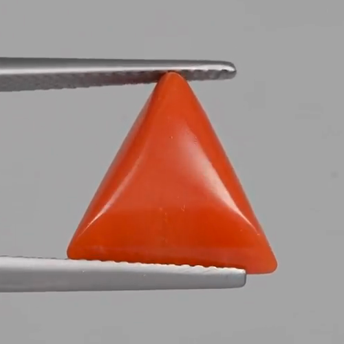 Red Coral - 5.12 Carats – original product close-up 2
