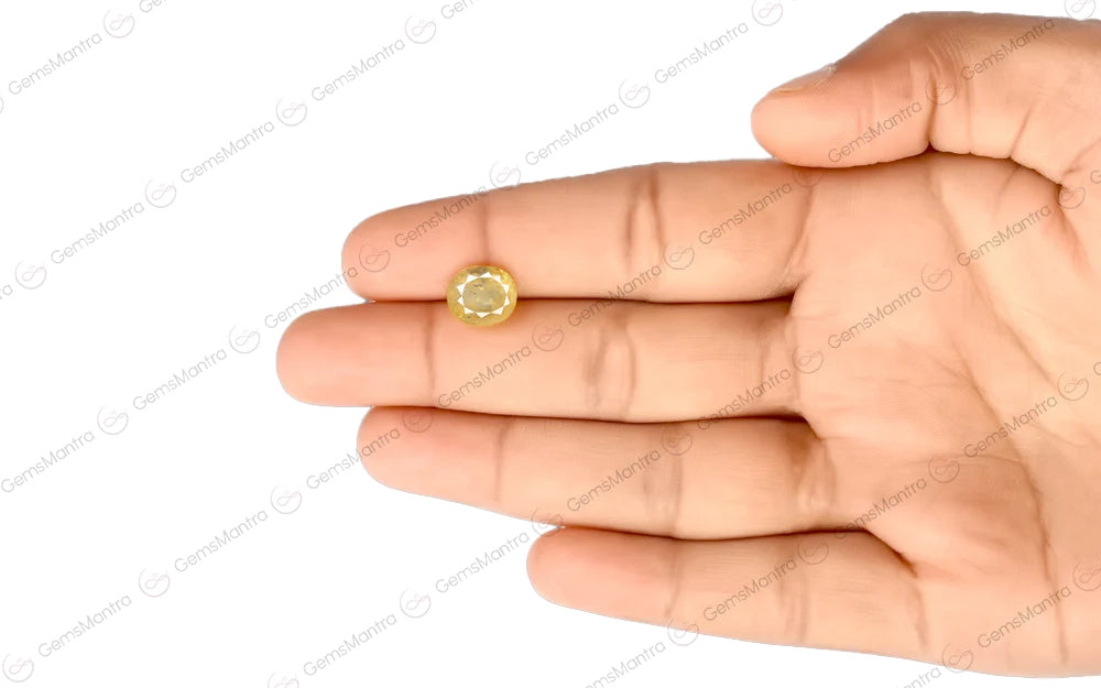 Yellow Sapphire - 4.56 Carats