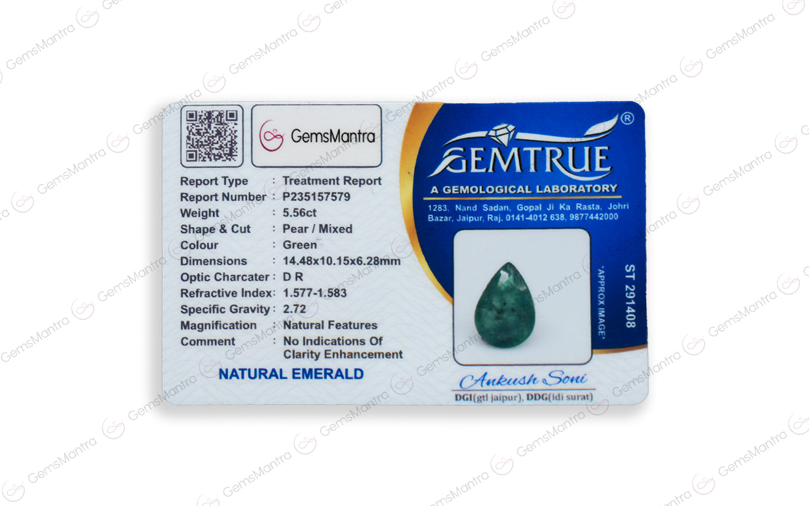 Zambian Emerald - 5.56 Carats