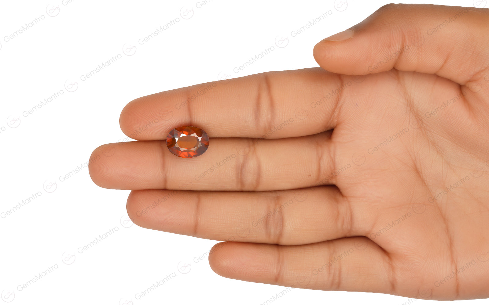 Hessonite - 6.39 Carats