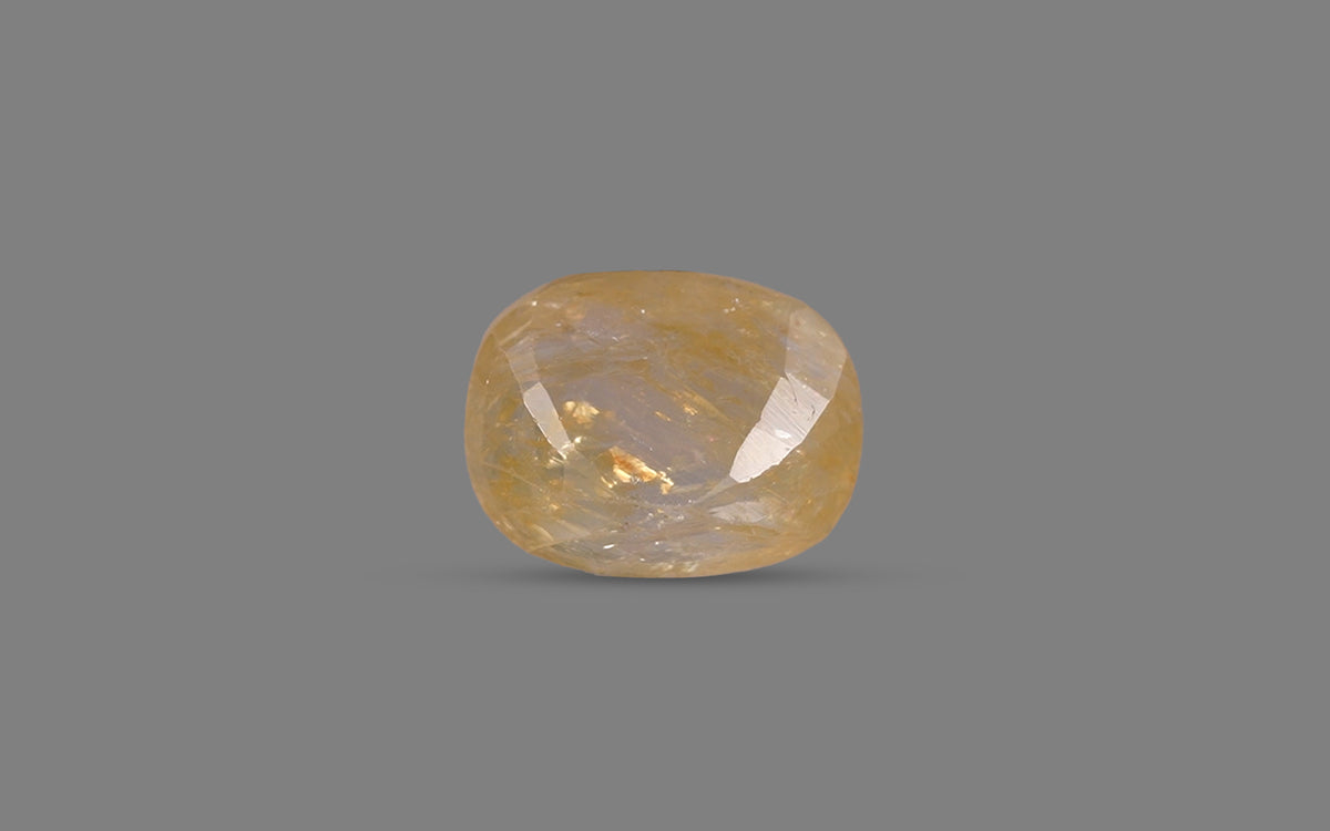 Yellow Sapphire (Pukhraj) – 4.32 Carat / 4.80 Ratti